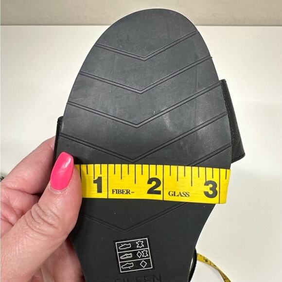 NWOB | Eileen Fisher | Mars Ankle Wedge Sandal | Black | Size 6 & 9.5 - Picture 14 of 16